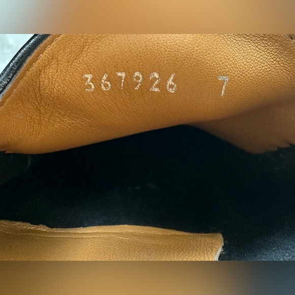 GUCCI Horsebit Pebbled Leather LoaferBlack 7 / 7.5 US Brixton Jordaan 1953 - Picture 8 of 9